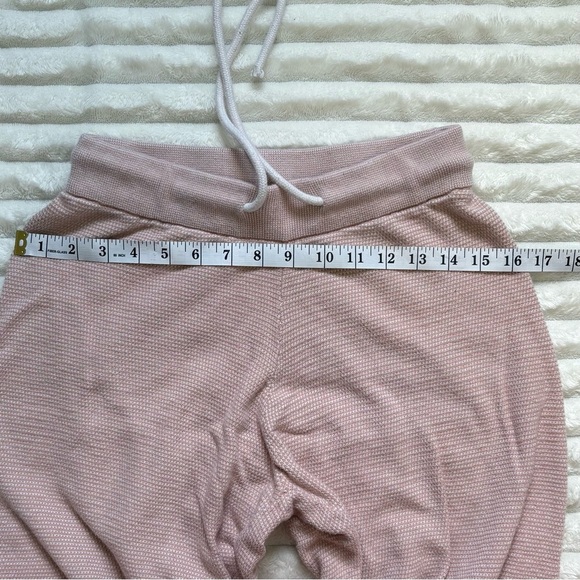 Varley Waffle Knit Lounge Joggers Pink Womens XS - Picture 5 of 7